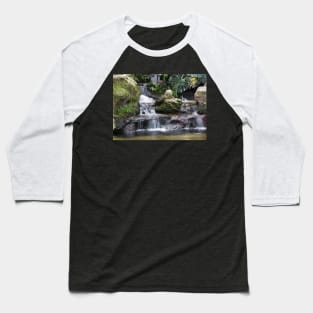 Jungle Waterfall Baseball T-Shirt